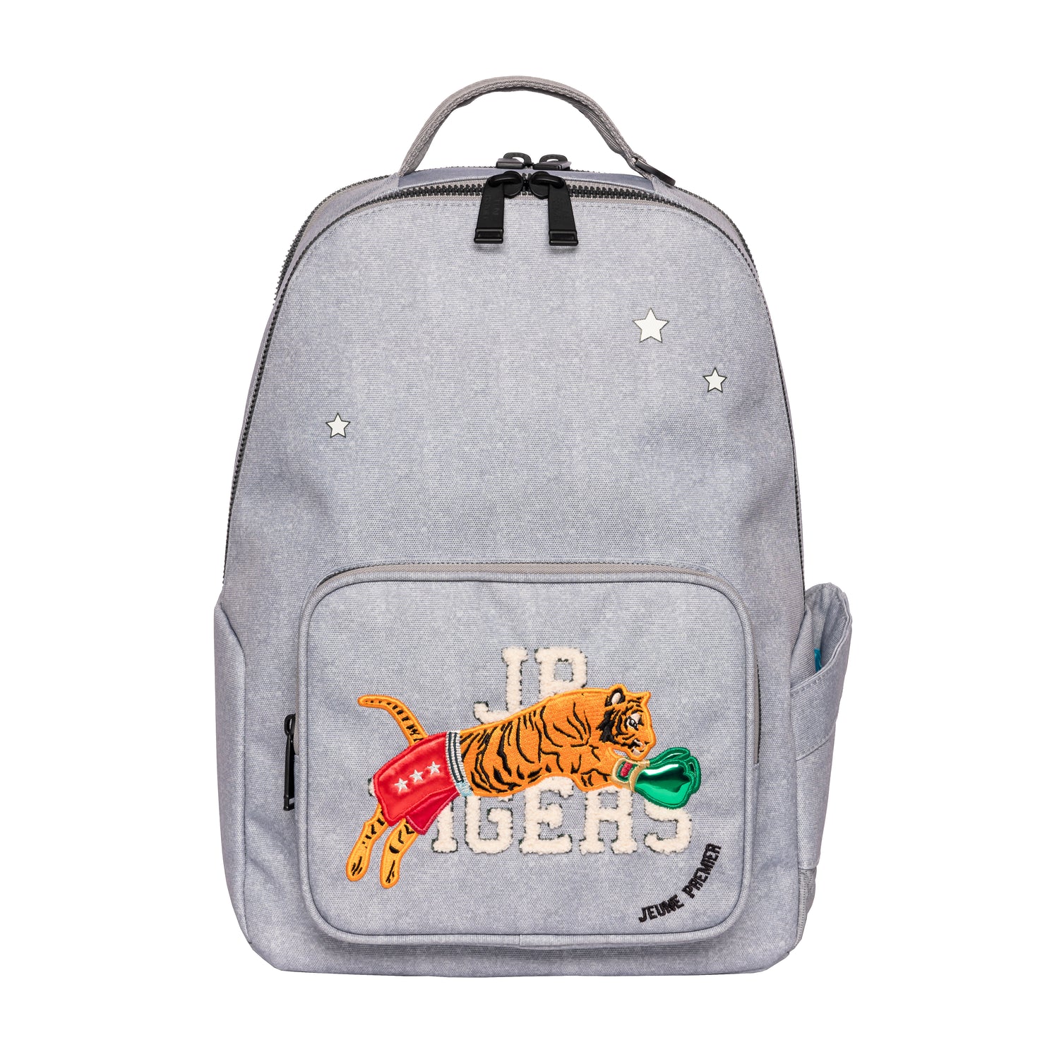 Рюкзак Backpack NEW BOBBIE - Boxing Tiger (Grey mélange)