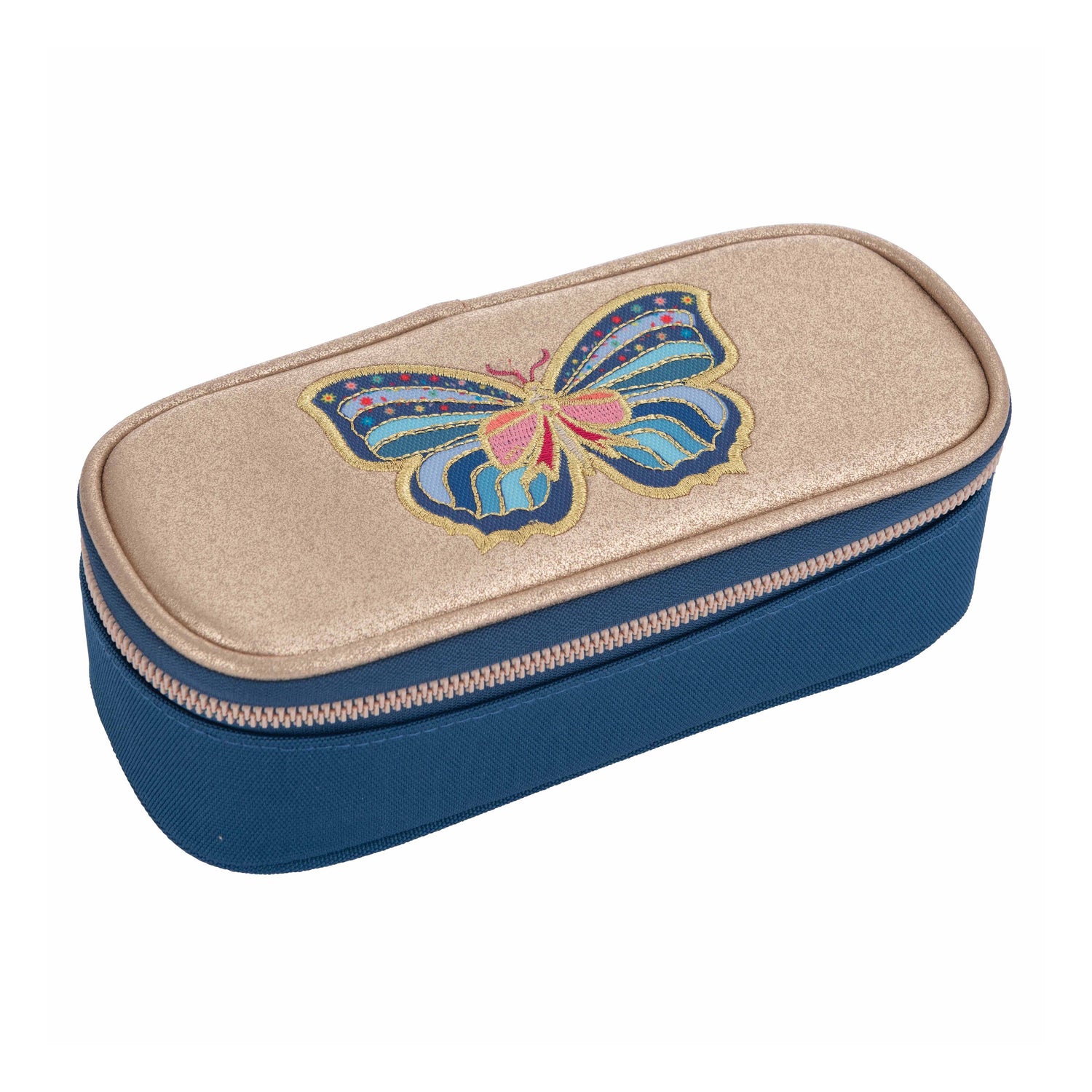 Пенал без наполнения с резиночками Pencil Box - Butterfly