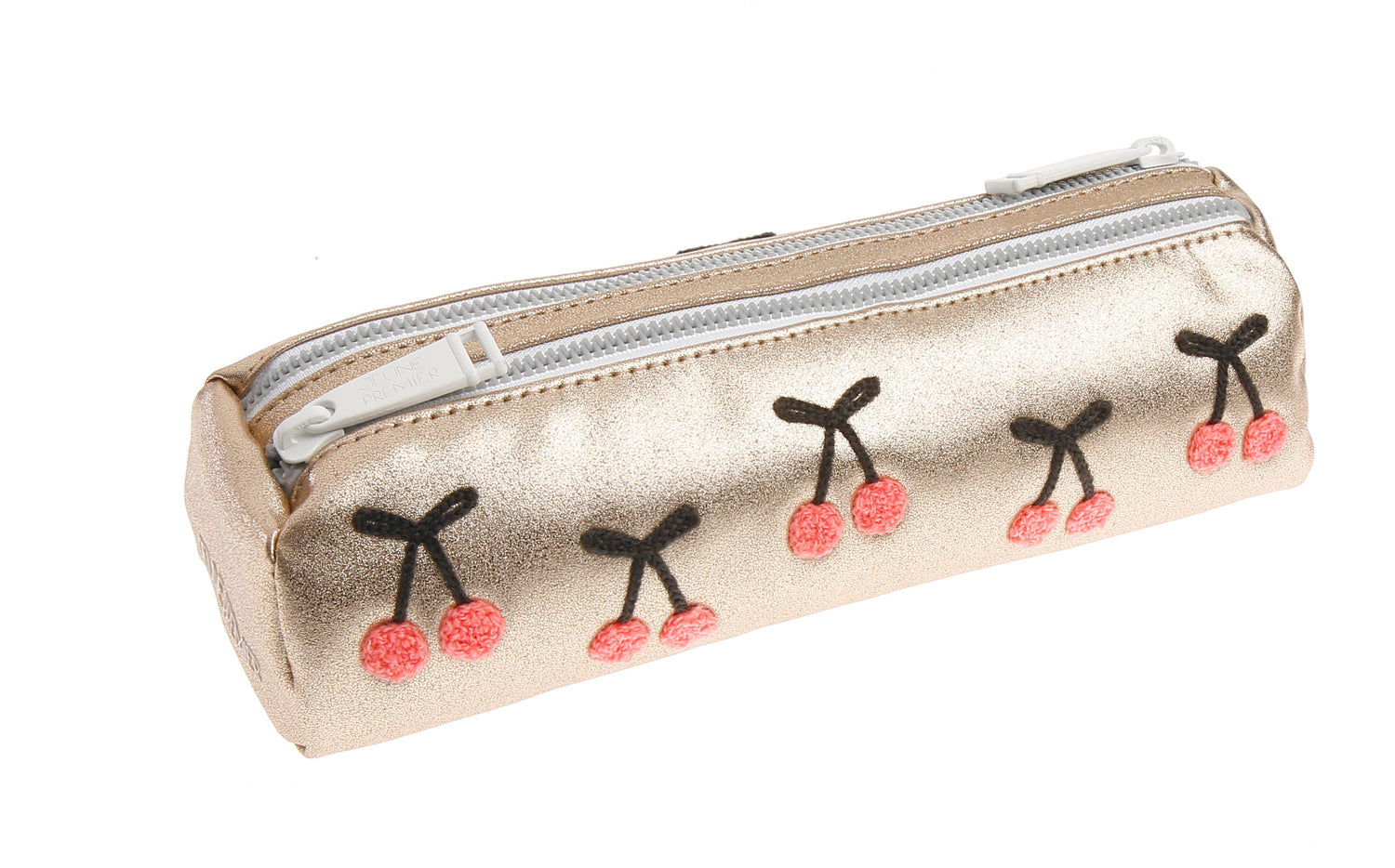 Пенал без наполнения мягкий Pencil Case Double - Cherry Pompon